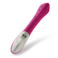 Dildo vibrando do silicone do brinquedo do sexo para a mulher Injo-Zd013